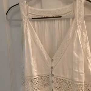 Lucky Brand NEW with tags ivory Maxi dress